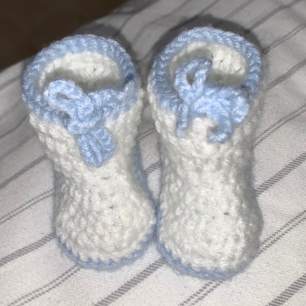 Handmade Baby Booties
